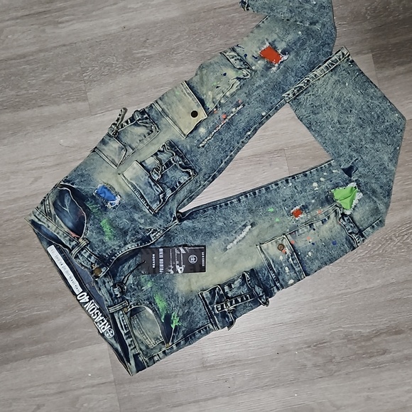 🔥CARGO JEANS💯 - Picture 2 of 7